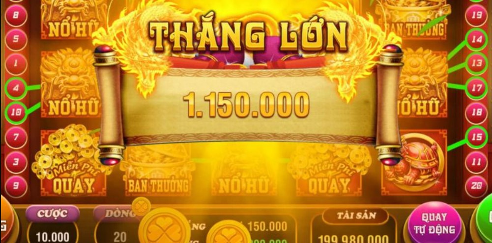 Chơi game nổ hũ nào vô cùng đa dạng về những trò jackpot